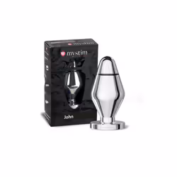 Mystim John L Plug anal Argent Métal 1 pièce(s)