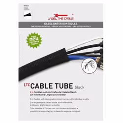 Label-the-cable CABLE TUBE, Polyester, Noir, 25 - 40 mm, 2000 mm, 1 pièce(s)