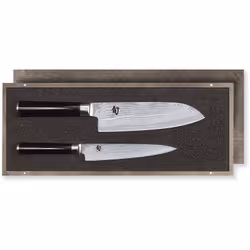 kai DMS-230, Jeu de couteaux/coutellerie, Acier, Bois, Acier inoxydable, Noir, 15 cm
