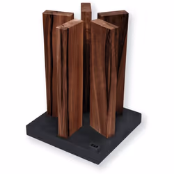 kai Stonehenge, Bloc couteaux, Granit, Noyer, Gris, Bois, En forme d'étoile, 1 pièce(s), 210 mm