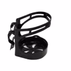 HP Autozubehör 0801, Porte-gobelets, Noir, Monochromatique, Plastique