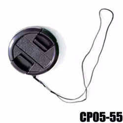 Bouchon Objectif Lens DynaSun CP05 55mm Couverture de lentille 55 mm Snap-Cap pour Canon Nikon Panas