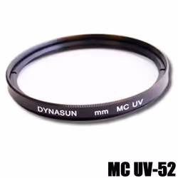 Filtre MC UV DynaSun 52mm Multicoated Ultra Violet Objectif Lens 52 mm pour Canon Nikon Panasonic Pe