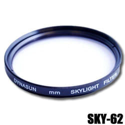 Filtre Skylight DynaSun SKY 62mm Objectif Lens 62 mm pour Canon Nikon Panasonic Pentax Olympus Sony