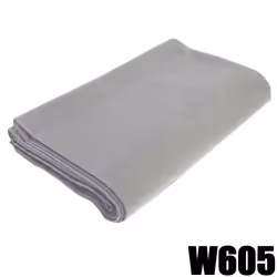DynaSun W605 Fond Tissu en coton pour Studio Photo/Vidéo 3 x 6 m Gris