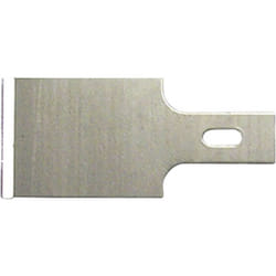 Kunzer - Lame de racloir 20 mm, droite, 10 pcs 7EK80