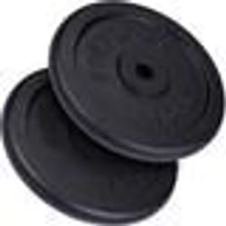 Lot de disques en fonte ScSPORTS - 2 x 15 KG (30 KG) ø30 / 31
