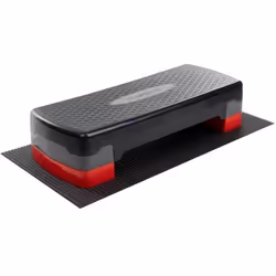 ScSPORTS® Planche de Step-Tapis Inclus Réglable en Hauteur 10-15 cm Antidérapant max.env. 120kg-Stepper Step dAérobic Fitness