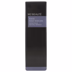 M2 BEAUTÉ Black Nano Mascara Nutrition & Natural Growth 6 ml