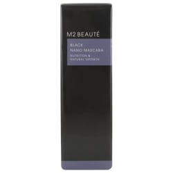 M2 BEAUTÉ Black Nano Mascara Nutrition & Natural Growth 6 ml