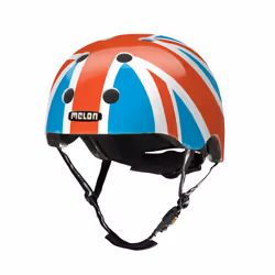 Melon Helmets Union Jack Summer Sky, Casque intégral, Coque rigide