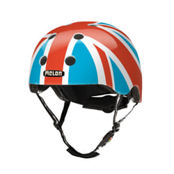 Melon Helmets Union Jack Summer Sky Bleu, Rouge, Blanc