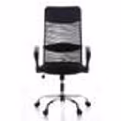 Siège de direction pour bureau à domicile - hjh OFFICE - ARIA HIGH - Noir - Tissu