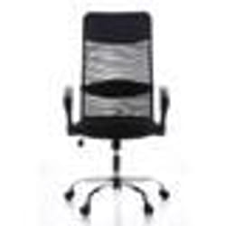 Siège de direction pour bureau à domicile  - hjh OFFICE - ARIA HIGH - Noir - Tissu