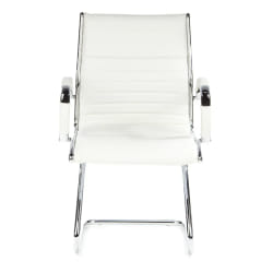HJH OFFICE Chaise PARMA V - Crème