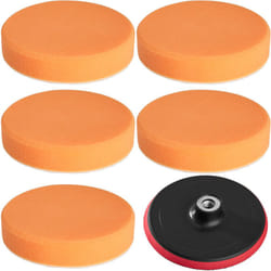 Set d'éponges de polissage moyen 5 éponges de polissage 150 mm