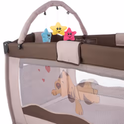 TecTake 400466 couffin pour bébés Marron
