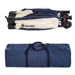 TecTake 400534 couffin pour bébés Bleu