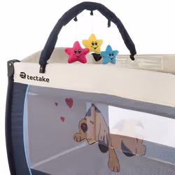 TecTake 400534 couffin pour bébés Bleu - Vue supplémentaire 4