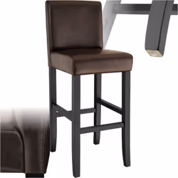Tabouret Bar, Chaise de Bar, Tabouret de bar en bois TECTAKE. Tabouret de bar design de belle qualité de la société tectake.  ...