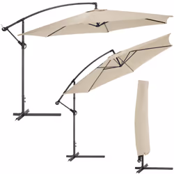 TecTake 400622 parasol de terrasse Beige - Vue supplémentaire 3