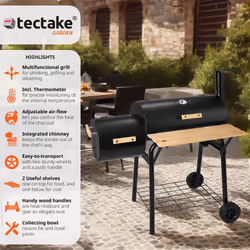 TecTake 400821 barbecue et grill Noir