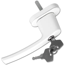 TECTAKE Lot de 10 poignées de fenêtre - blanc