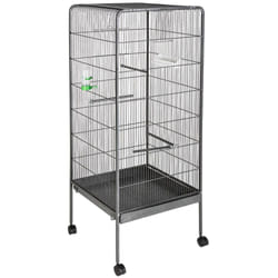 TecTake 401004 cage et trépied pour oiseaux