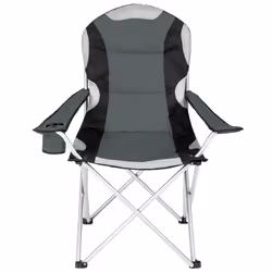 TecTake 401050 chaise de camping Gris