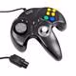 Manette de jeu - Nintendo - Nintendo 64 - Noir - Filaire - Non Vibration