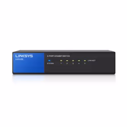 Linksys LGS105 commutateur réseau Gigabit Ethernet (10/100/1000) Noir