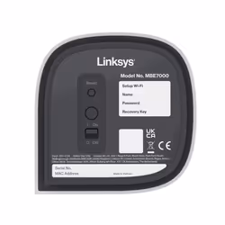 Linksys Velop Pro 7 Tri-bande (2,4 GHz / 5 GHz / 6 GHz) Wi-Fi 7 (802.11be) Blanc 4 Interne - Vue supplémentaire 8