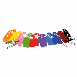 Malinos 300011 stylo-feutre Multicolore 10 pièce(s)