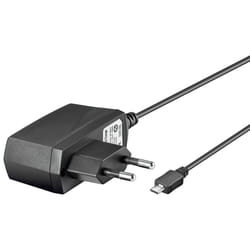 Goobay 43553 chargeur d'appareils mobiles Téléphone portable Noir Secteur Intérieure