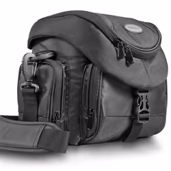 Mantona 17936, Sac à bandoulière, SLR, Noir
