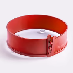 COOX 16.1603011, Anneau de gâteau, Rond, Surface plate, 3,4 L, -40 °C, 230 °C