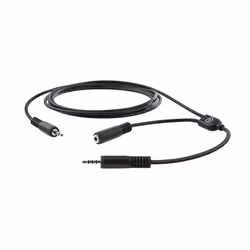 Elgato Chat Link, 3,5mm, Mâle, 2 x 3.5mm, Mâle/Femelle, 0,25 m, Noir