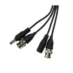 Lupus Electronics BNC/DC, 30m câble coaxial BNC/DC Noir