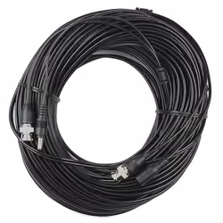 Lupus Electronics BNC/DC, 30m câble coaxial BNC/DC Noir