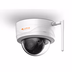 Lupus Electronics LE204 WLAN, Caméra de sécurité IP, Intérieure et extérieure, Sans fil, 30 m, Plafond, Noir, Blanc