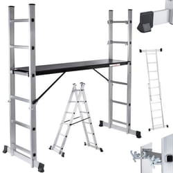 ÉCHAFAUTAGE ALUMINIUM MULTIFONCTION PLATE-FORME