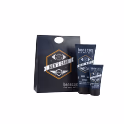 benecos Geschenk-Set For Men Only, Hommes, Apaisant, Aloe vera, Bisabolol, 200 ml, 50 ml, AQUA (WATER), PYRUS MALUS (APPLE) J ...