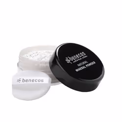 benecos Natural Mineral Powder, Tous types de peau, Toutes couleurs de peau, Transparent, Transparent, Pot, Poudre libre