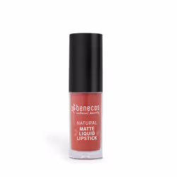 benecos Matte Liquid Lipsticks, Rouge, trust in rust, 1 couleurs, Femmes, Mat, Bouteille