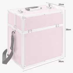 Arebos 4260199751084 coffret manucure et maquillage Rose