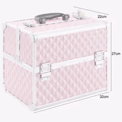 Arebos 4260199751114 coffret manucure et maquillage Rose