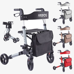 Arebos 4260199756577 déambulateur et marcheur Noir