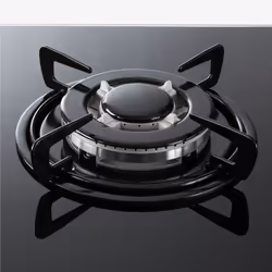 Arebos AR-HE-GH70CM Noir Intégré 70 cm Gaz 5 zone(s)