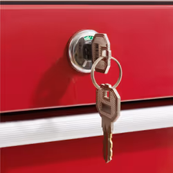Arebos 4260199758199 chariot de service Rouge