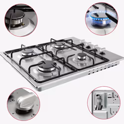 Arebos 4260199758489 plaque Argent